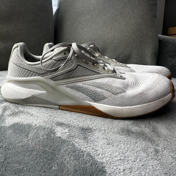 Reebok Women’s Nano X2  Grey & White Size 9 - Picture 1 of 5